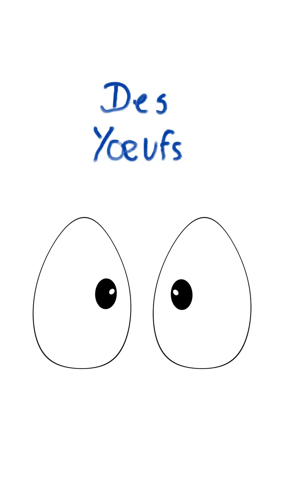 Des yoeufs